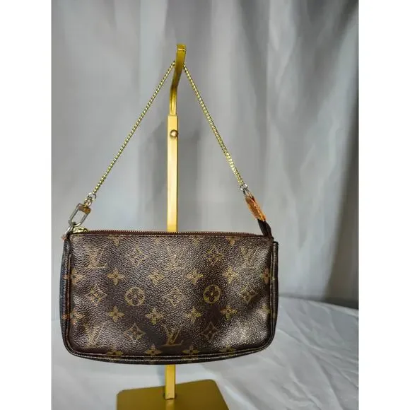 SOLD Louis Vuitton Monogram Pochette Accessoires Shoulder Bag VI0061 Y2K LV - Picture 3 of 14